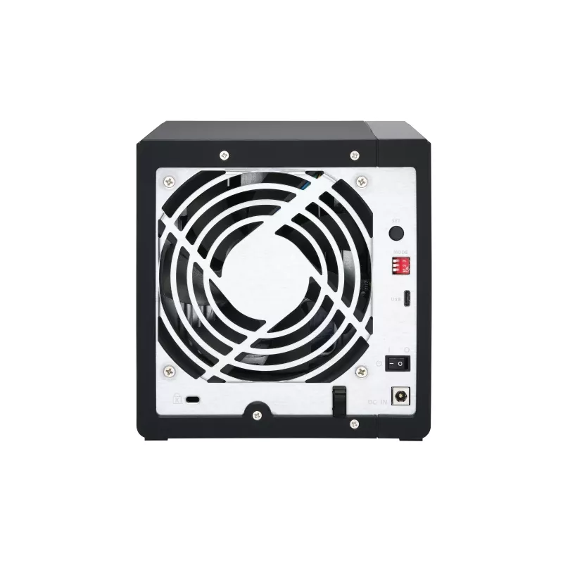 4-bay QNAP TR-004 - 2.5/3.5 palca - Serial ATA II - 0,1,5,10,JBOD - 3.2 Gen 1 (3.1 Gen 1) - USB Type-C puzdro