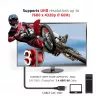 Club 3D CAC-1061 kábel DisplayPort 1.4 HBR3 8K 60 Hz, 32,4 Gb/s, DSC 1.2, certifikácia VESA, so zámkom, M/M, 5 m, čierny