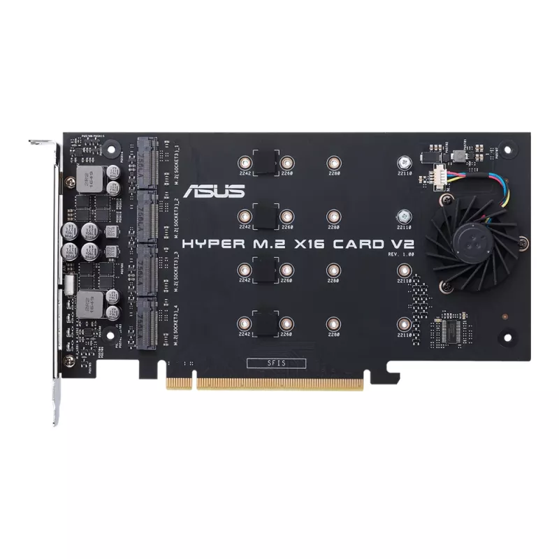 ASUS HYPER M.2 X16 CARD V2 rozhraniová karta / adaptér, interná