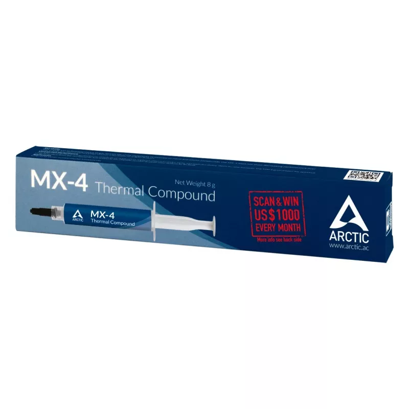 ARCTIC MX-4 (8 g) Edition 2019 – vysokovýkonná teplovodivá pasta