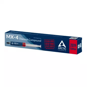 ARCTIC MX-4 (45 g) Edition 2019 – vysokovýkonná teplovodivá pasta