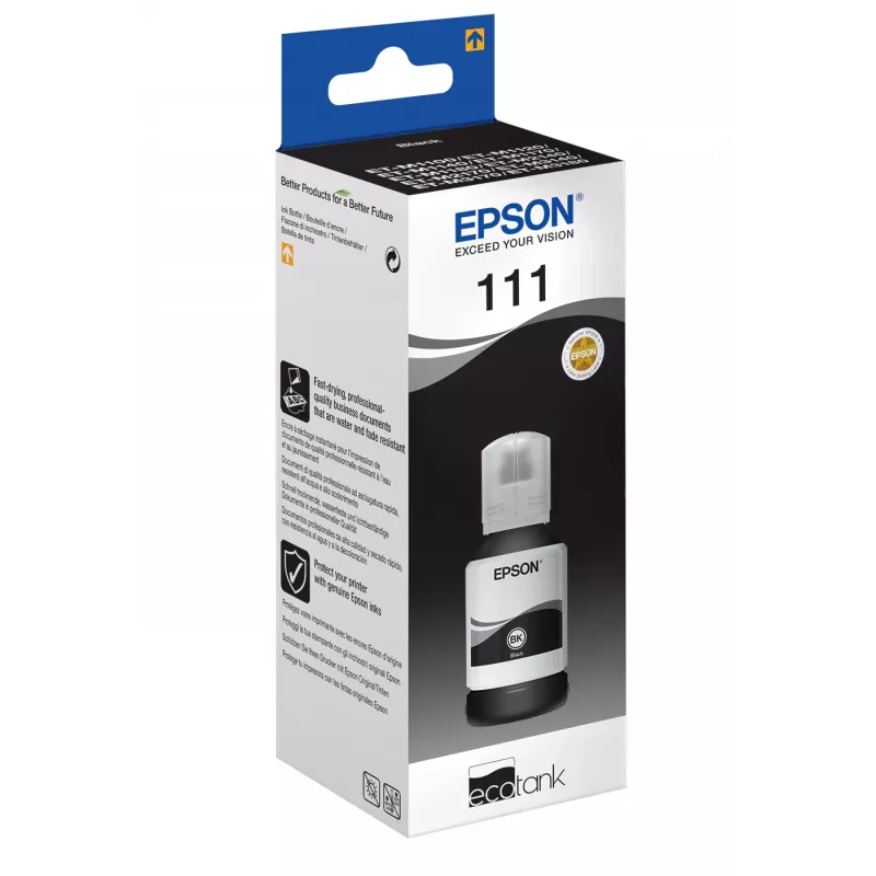 Epson 111 EcoTank pigmentová čierna atramentová fľaša
