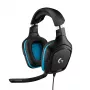 LOGITECH G432 - USB / 3.5mm - herný headset - 7.1 Surround - modrý