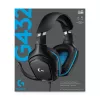 LOGITECH G432 - USB / 3.5mm - herný headset - 7.1 Surround - modrý