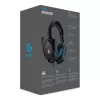 LOGITECH G432 - USB / 3.5mm - herný headset - 7.1 Surround - modrý
