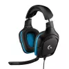LOGITECH G432 - USB / 3.5mm - herný headset - 7.1 Surround - modrý