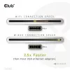 CLUB3D USB 3.2 Gen1 Type-A na RJ45 2.5Gbps adaptér