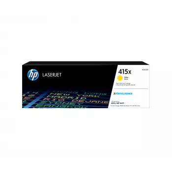 HP 415X High Yield žltá originál LaserJet tonerová kazeta, 6000 strán, žltá, 1 ks