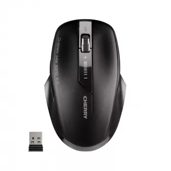 CHERRY MW 2310 2.0 bezdrôtová myš, čierna, USB