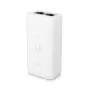 Ubiquiti U-POE-AF PoE injektor, 802.3af, 48 V, 15 W, Gigabit Ethernet, biely