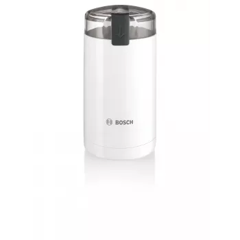 Mlynček na kávu s čepeľami Bosch TSM6A011W, 180 W, kapacita 75 g, biela