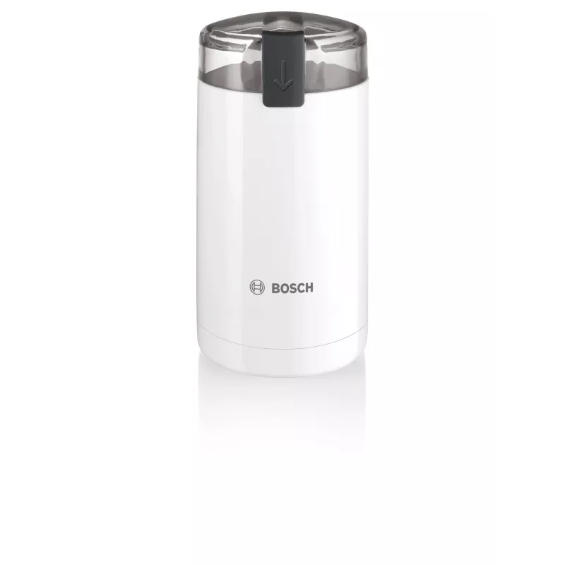 Mlynček na kávu s čepeľami Bosch TSM6A011W, 180 W, kapacita 75 g, biela