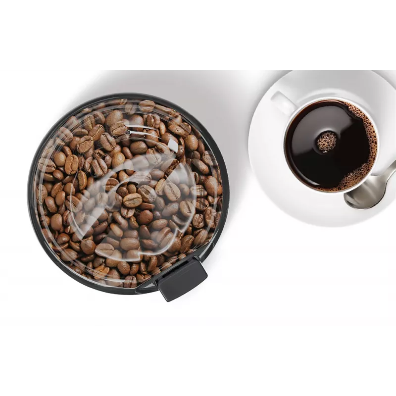 Mlynček na kávu s čepeľami Bosch TSM6A011W, 180 W, kapacita 75 g, biela