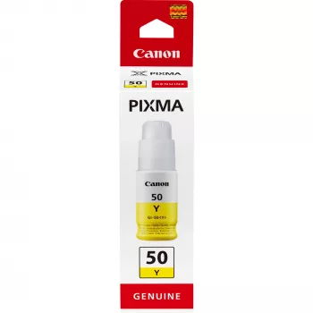 Canon GI-50 Y, vysoká výťažnosť, atramentová fľaša, žltá