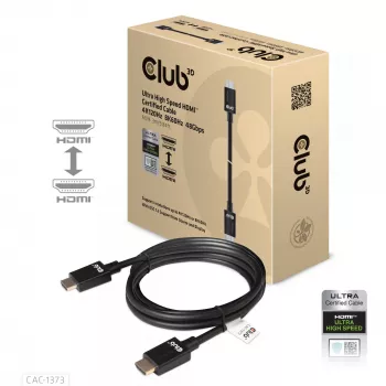 CLUB3D Ultra-High-Speed-HDMI 4K120Hz, 8K60Hz kábel 48Gbps M/M 3 m/ 9.84ft