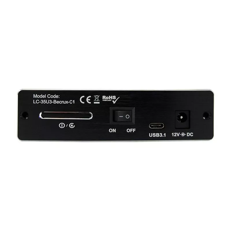 Box na HDD LC-Power LC-35U3-Becrux-C1 čierny 3,5 palca