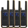 Dvojcestná vysielačka Motorola Talkabout T82 Extreme Quad Pack — 4× PMR ručné zariadenia, 16 kanálov, IPX4, 500 mW, NiMH nabíjateľné, Micro-USB