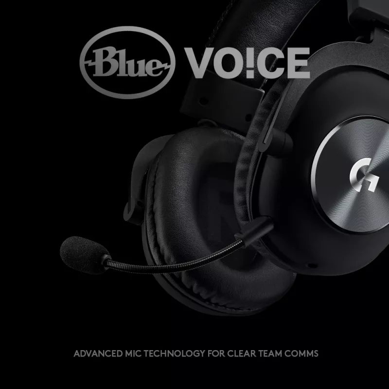 LOGITECH G Pro X herná headset - 3,5 mm - čierna