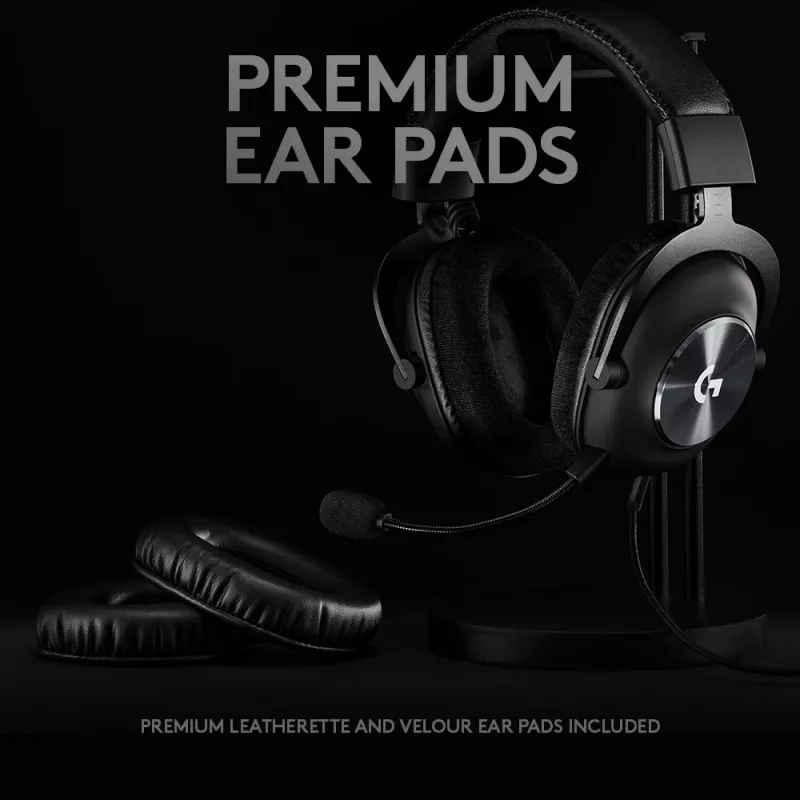 LOGITECH G Pro X herná headset - 3,5 mm - čierna