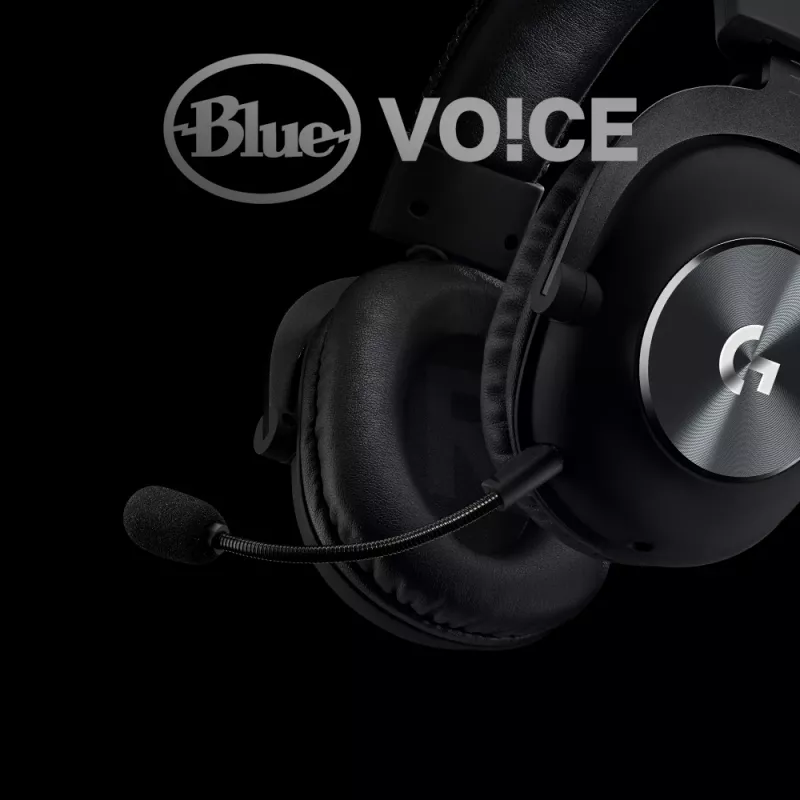 LOGITECH G Pro X herná headset - 3,5 mm - čierna