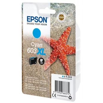 Epson C13T03A24010 atramentová kazeta 1 ks originálna vysoká (XL) výdrž azúrová
