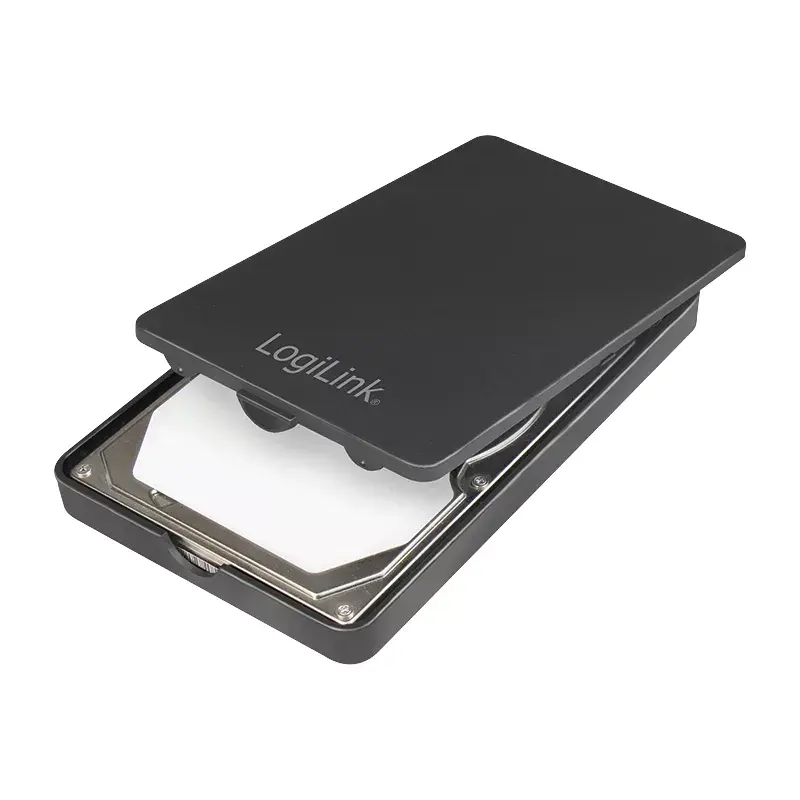 Puzdro na HDD/SSD LogiLink UA0339 čierne 2,5 palca