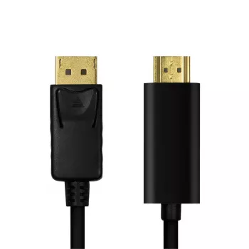 Adaptér videokábla LogiLink CV0128 3 m DisplayPort HDMI Type-A čierny