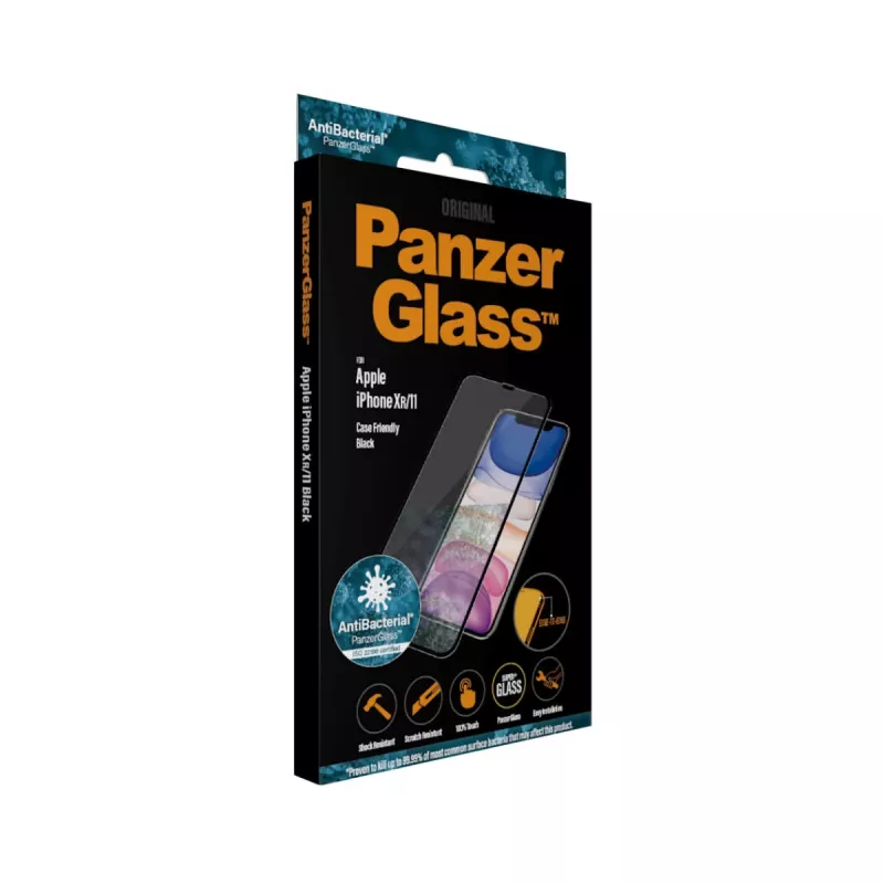 PanzerGlass ochranná fólia displeja Apple iPhone 11 XR Edge-to-Edge