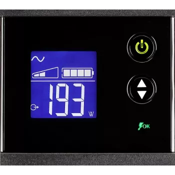 Záložný zdroj napájania Eaton Ellipse PRO 1200 FR 1.2 kVA / 750 W Line-Interactive, 8x Type E zásuviek, LCD, Rack 2U/Tower