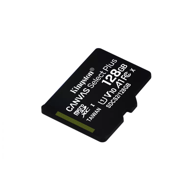 Flash pamäť Kingston Technology 128GB microSDXC UHS-I Canvas Select Plus 100R A1 C10