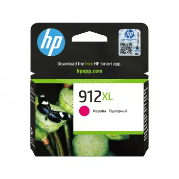 HP 912XL originálna atramentová kazeta s vysokou výťažnosťou, purpurová