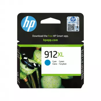 HP 912XL originálna atramentová kazeta azúrová s vysokou výťažnosťou