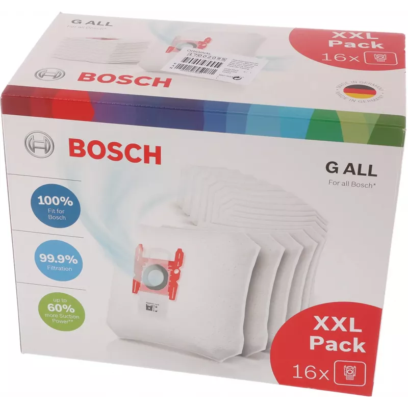 Bosch BBZ16GALL príslušenstvo/náhradný diel k vysávaču vrecká na prach pre podlahový vysávač