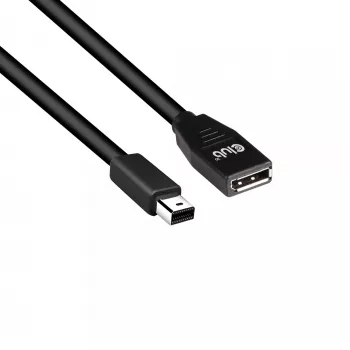 CLUB3D Mini DisplayPort na DisplayPort 1.4 predlžovací kábel 8K60Hz DSC1.2 HBR3 HDR M/F 1m/3,28 ft