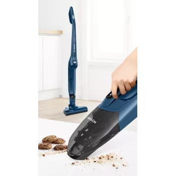 Bosch Serie 2 BBHF216 akumulátorový vysávač/elektrická metla 2-in-1 akumulátorový vysávač batéria suchý bezvreckový modrý