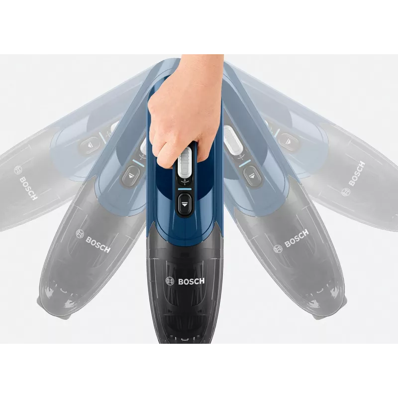 Bosch Serie 2 BBHF216 akumulátorový vysávač/elektrická metla 2-in-1 akumulátorový vysávač batéria suchý bezvreckový modrý