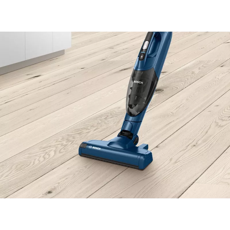 Bosch Serie 2 BBHF216 akumulátorový vysávač/elektrická metla 2-in-1 akumulátorový vysávač batéria suchý bezvreckový modrý