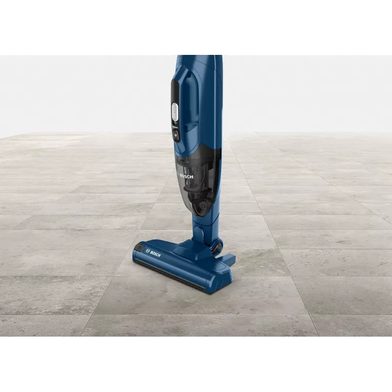 Bosch Serie 2 BBHF216 akumulátorový vysávač/elektrická metla 2-in-1 akumulátorový vysávač batéria suchý bezvreckový modrý
