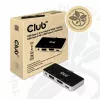 CLUB3D USB Type C 4-in-1 hub na HDMI™ 4K60Hz USB Type C PD / USB Type A / audio konektor