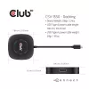 CLUB3D USB Type C 3.2 Gen 1 Multi Stream Transport (MST) hub DisplayPort 1.4 trojmonitorový