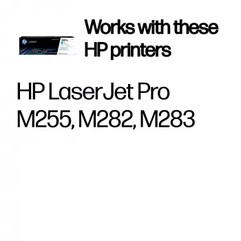 HP 207A Cyan Originálna LaserJet tonerová kazeta, 1250 strán, Cyan, 1 ks