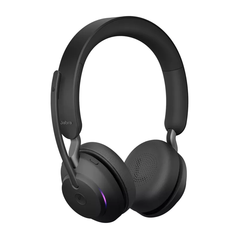 Jabra Evolve2 65 USB-C čierna MS Stereo, bezdrôtový, kancelária/call centrum, 20 - 20000 Hz, 176,4 g, Headset, čierna