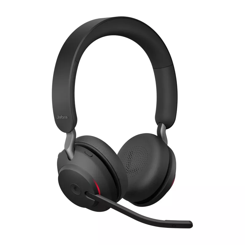 Headset Jabra Evolve2 65 USB-A čierna MS nabíjačka Stand Stereo