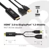 CLUB3D CAC-1331 video kábel adaptér 0,25 m HDMI DisplayPort čierny