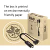 CLUB3D CAC-1331 video kábel adaptér 0,25 m HDMI DisplayPort čierny