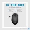 HP Dual Mode Black myš 300, pre pravákov, optická, RF Wireless, 3600 DPI, čierna