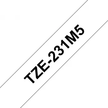 Brother TZE-231M5 popisovacia páska čierna na bielom