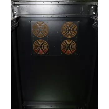 Nástenný rozvádzač Extralink 37U 600X1000 čierny 1200 kg nosnosť