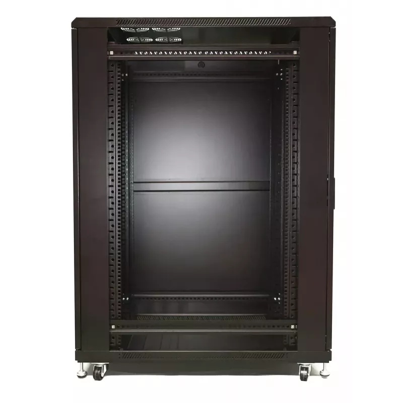 Nástenný rozvádzač Extralink 37U 600X1000 čierny 1200 kg nosnosť