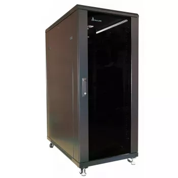 Nástenný rozvádzač Extralink 37U 600X1000 čierny 1200 kg nosnosť